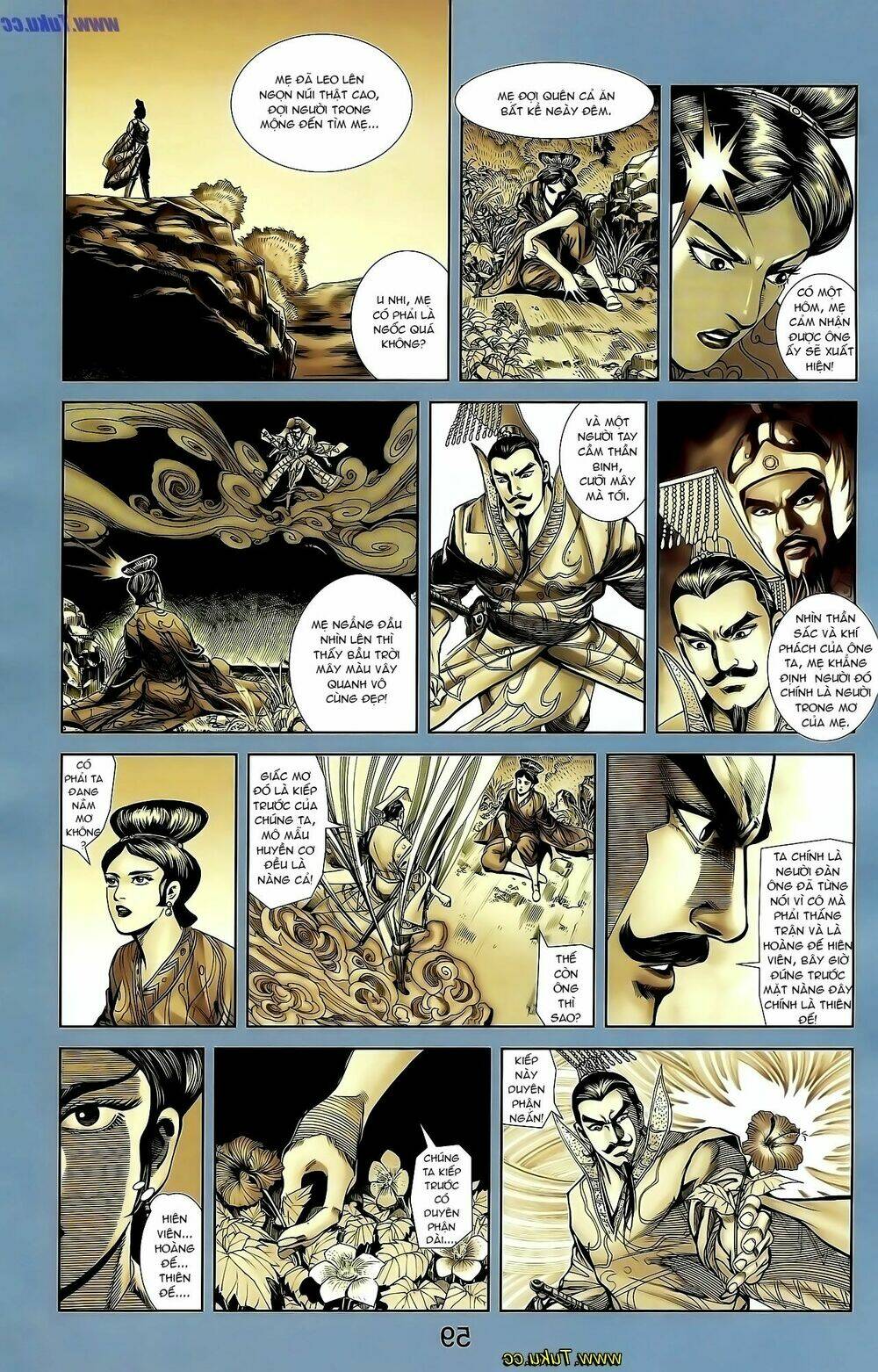 thiên tử truyền kỳ 1 - cơ phát khai chu bản chapter 127 19