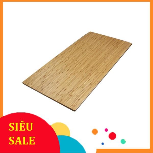 mặt bàn tre ghép thanh cao cấp 60x100cm dầy 25mm