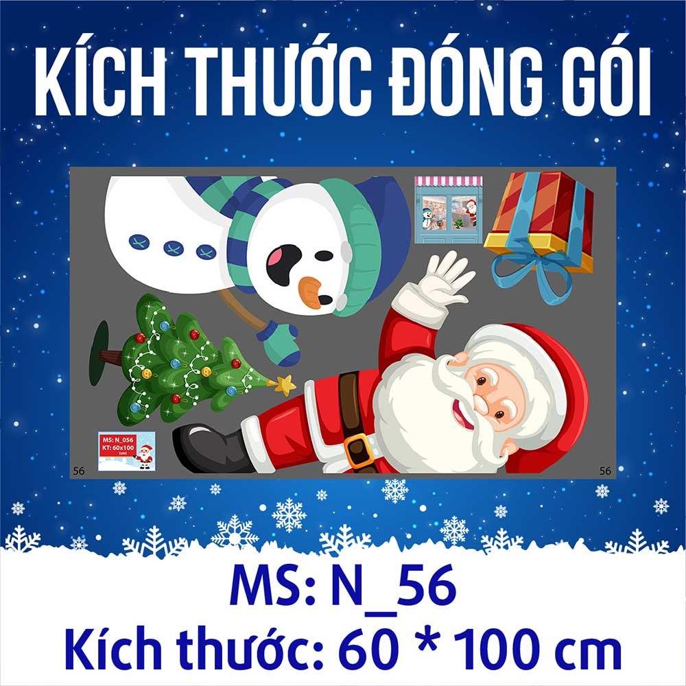 DECAL TRANG TRÍ GIÁNG SINH 2023 COMBO SỐ 60