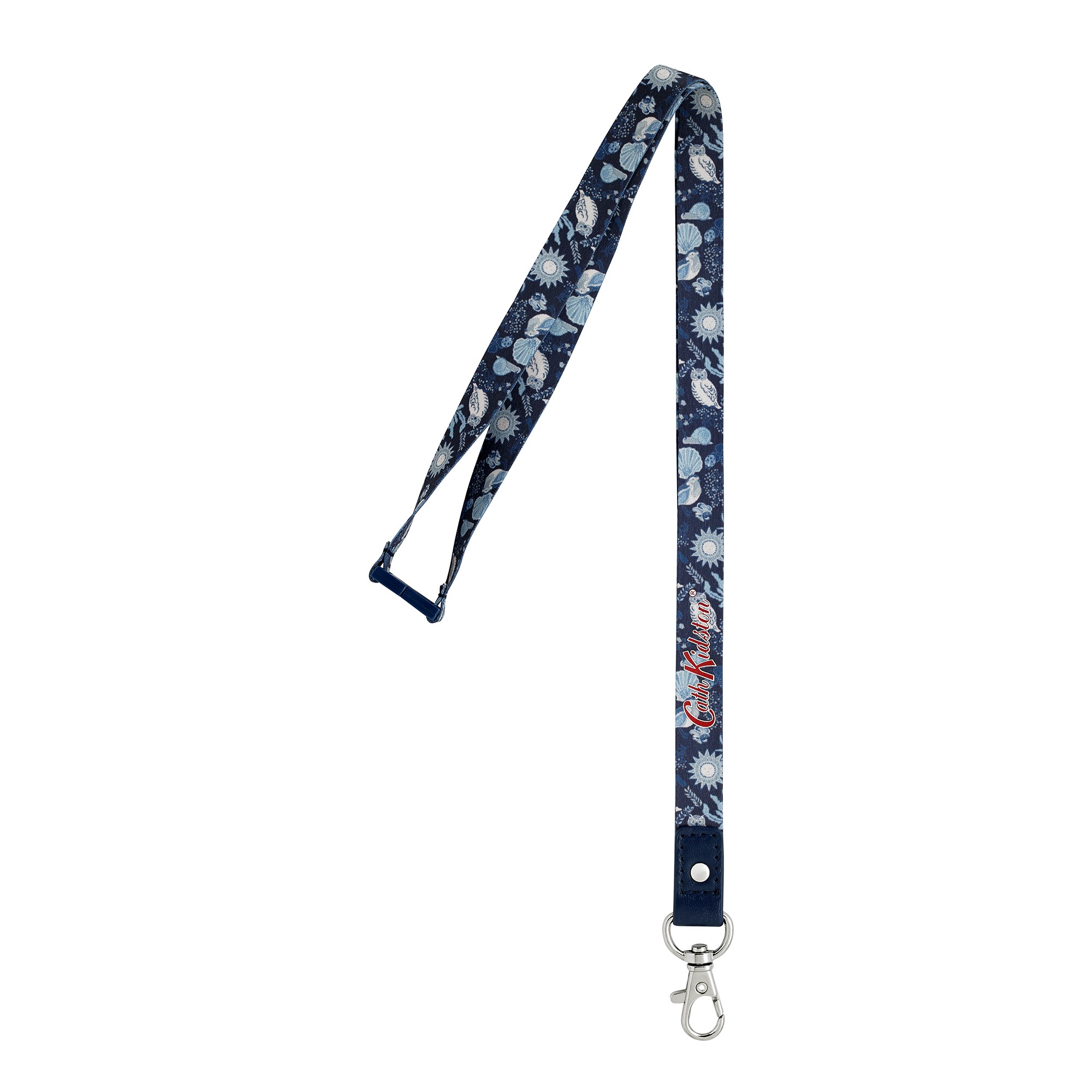 Dây đeo thẻ tên Cath Kidston họa tiết Magical Memories Navy (Lanyard Magical Memories Navy)