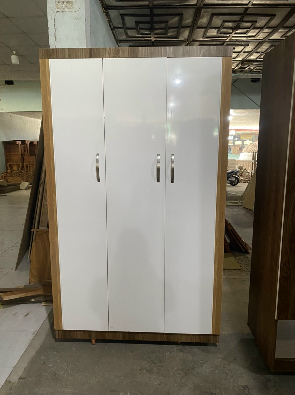Tủ quần áo gỗ công nghiệp MDF 1M6