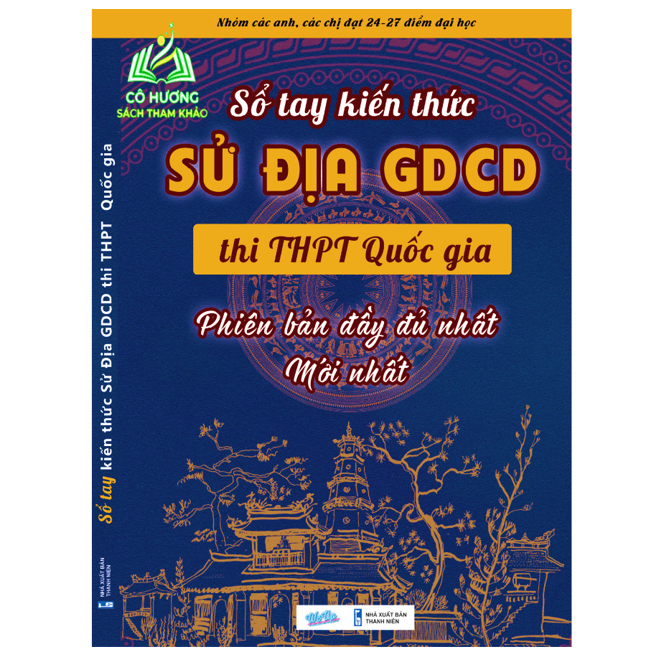 Sách - Sổ Tay Kiến Thức Sử Địa GDCD lớp 12 Ôn Thi THPT Cấp Tốc