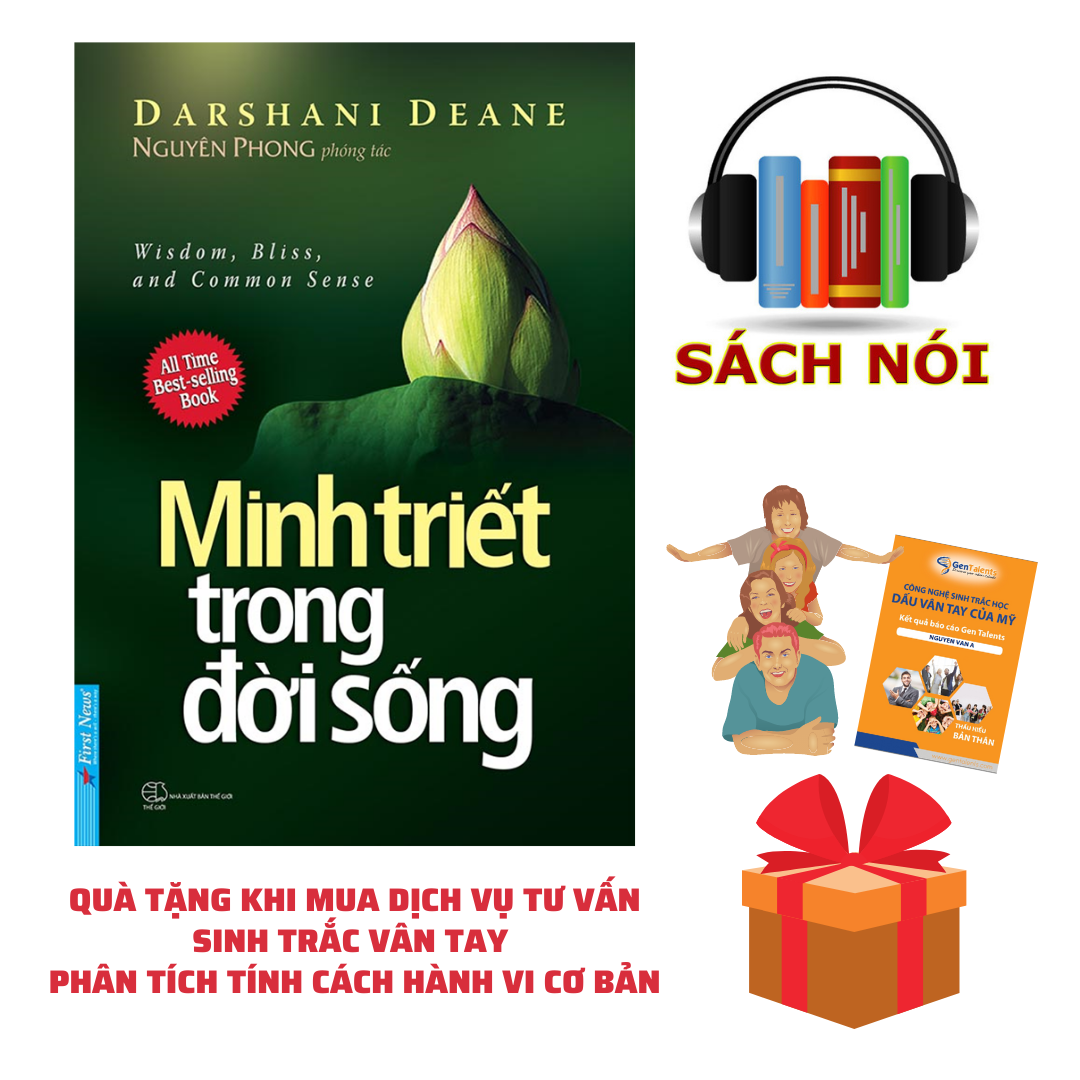 Quà Tặng Sách Nói: Minh Triết Trong Đời Sống - Kèm Dịch Vụ Sinh Trắc Vân Tay – Phân Tích Tính Cách Hành Vi Cơ Bản