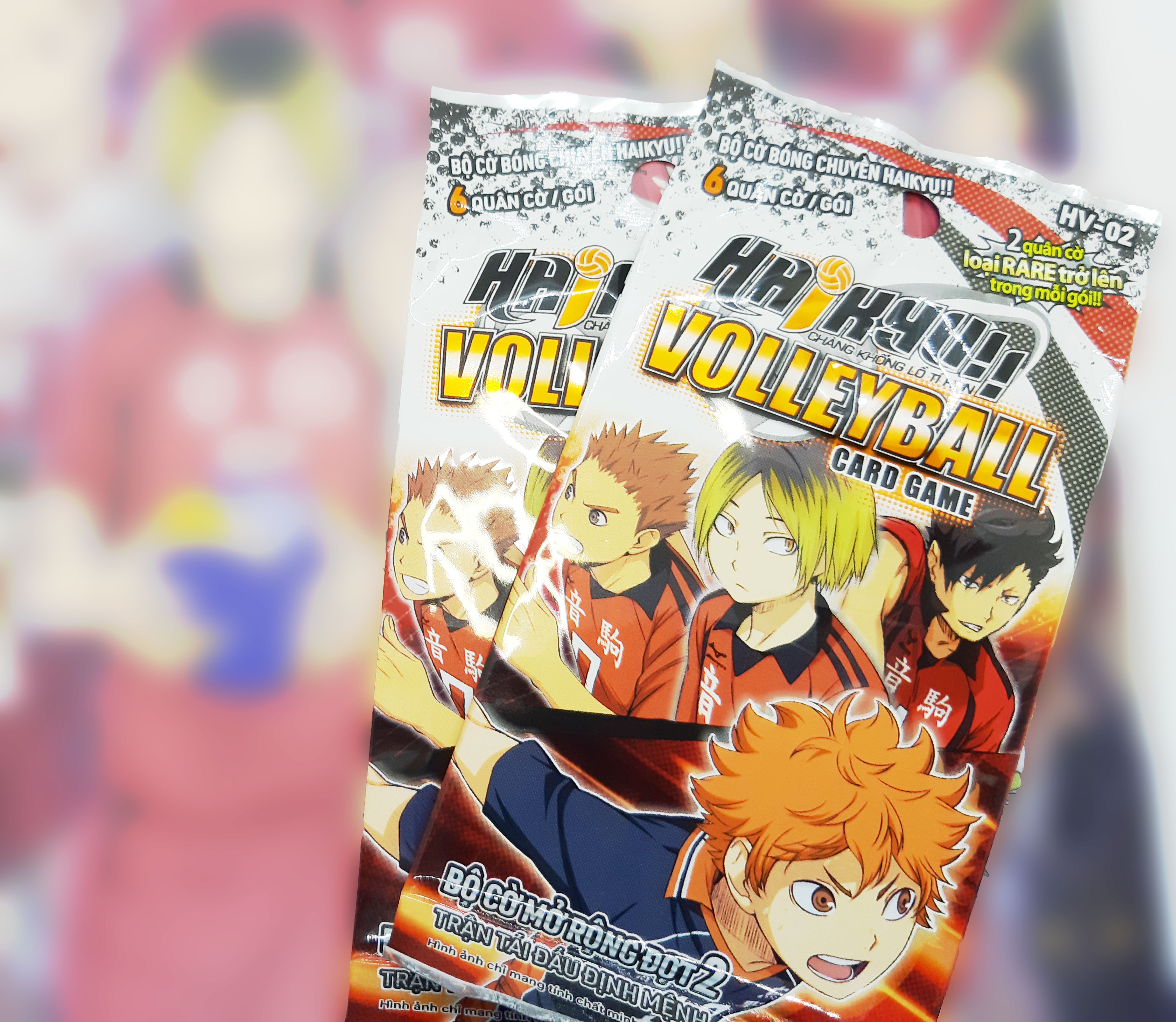 Bộ cờ bóng chuyền Haikyu - HV-02 Gói mở rộng - 1 gói/6 quân cờ