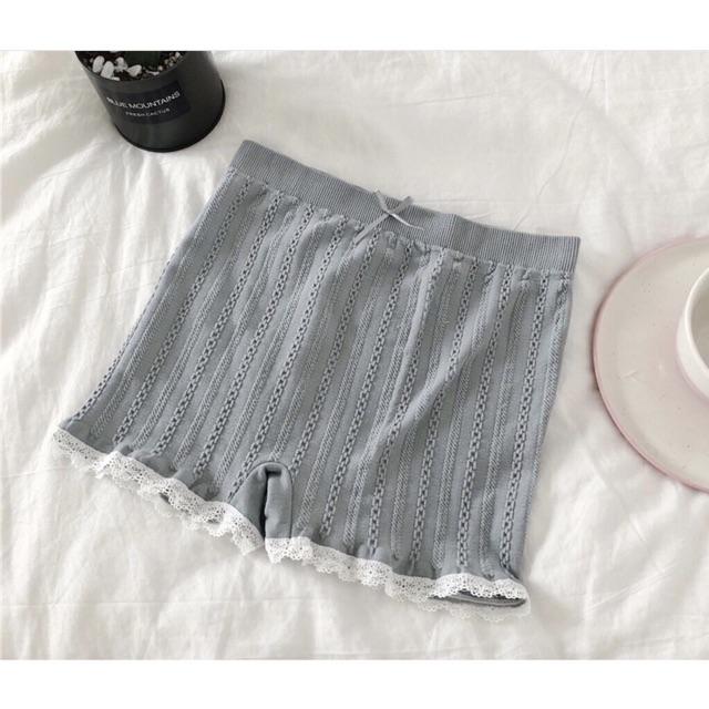 Quần Mặc Váy Túi Zip