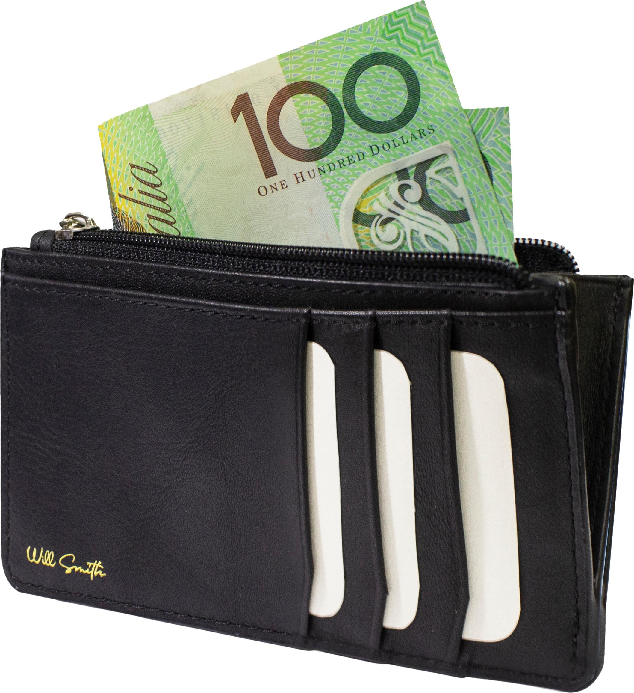 Ví Da Mini Nhỏ Gọn Nam Nữ_Ví Minimalist Tối Giản_Ví Card Holder WSB03