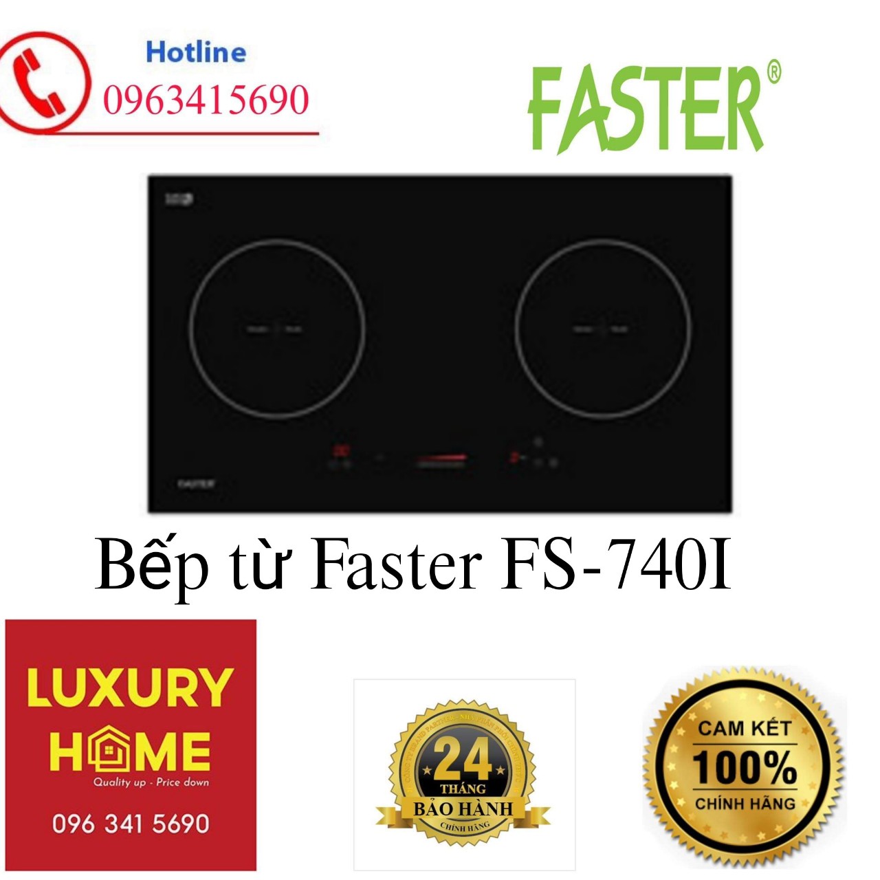 Bếp từ Faster FS-740I- Hàng chính hãng