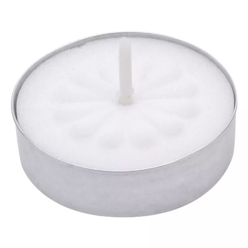 Viên Nến trắng Tealight Cháy 4h Không Mùi Không Khói - Nến Xông Tinh Dầu