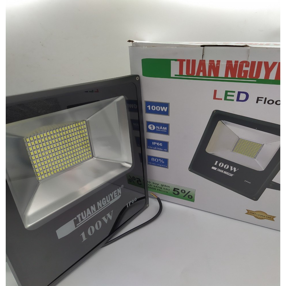 Đèn Pha Ngoài Trời 100w Tuan Nguyen Chất Lượng Cao Kháng Nước Tốt Chip Led Nhập Khẩu