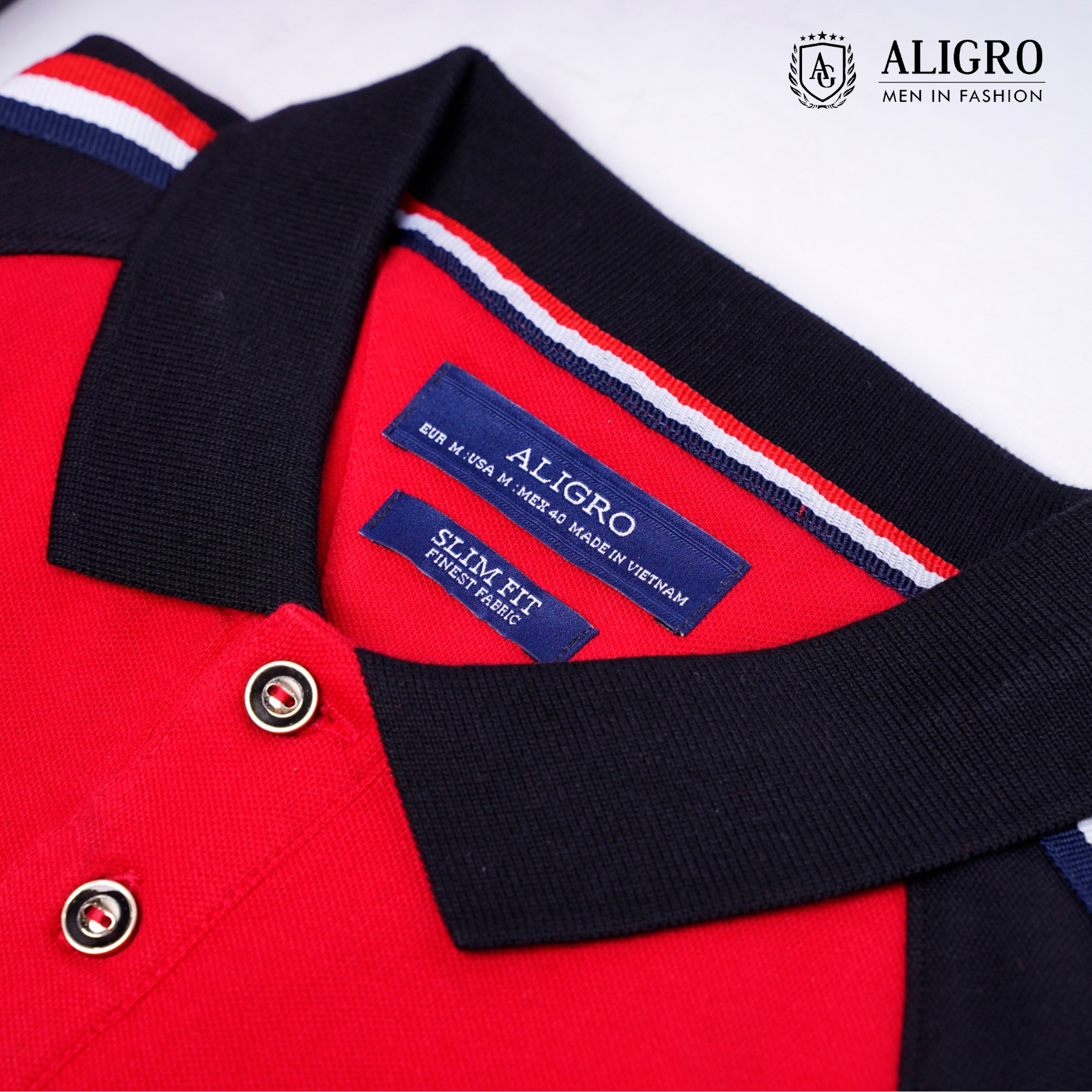 Áo phông polo nam Aligro ALGPLO51