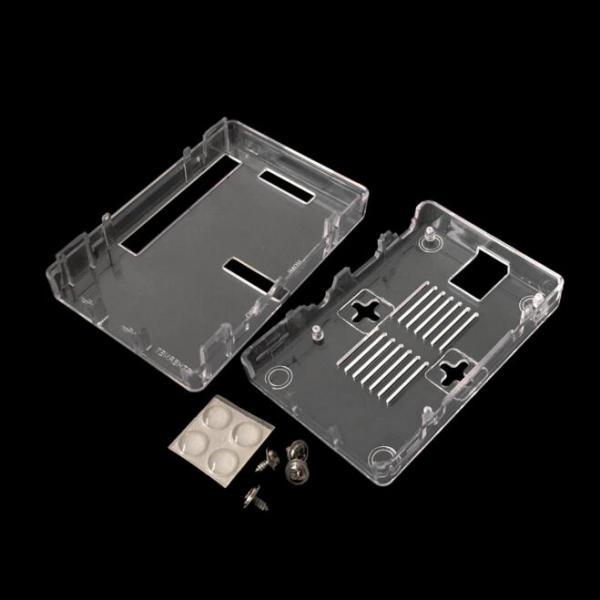 Clear Protective Acrylic Case Shell Enclosure Box For Raspberry Pi 3 B+