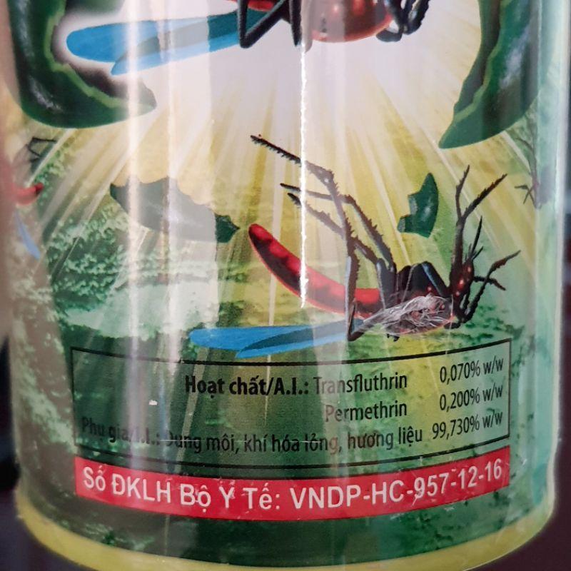 BìnhThuốc Xịt Muỗi Falcon Aerosol Insecticide Super S21 Hương Chanh Dễ Chịu