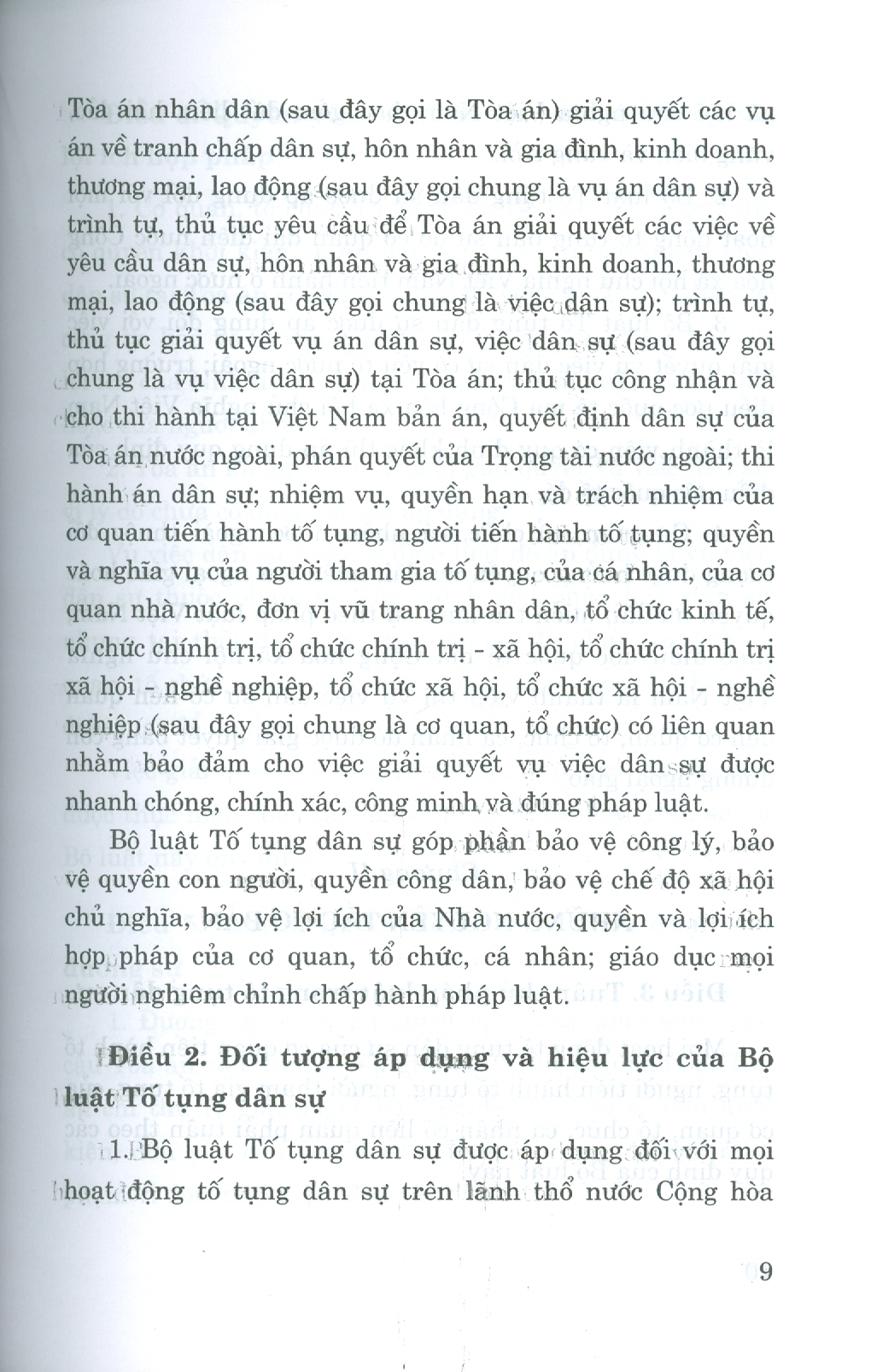 Bộ Luật Tố Tụng Dân Sự Năm 2015 (Sửa Đổi, Bổ Sung Năm 2019, 2020, 2022, 2023, 2024, 2025)