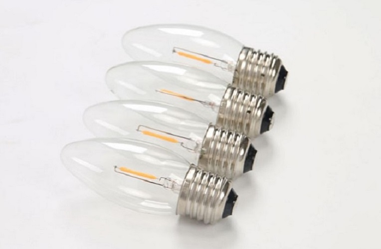 Bộ 3 bóng đèn Led Edison C35 4W hình quả nhót đui E14