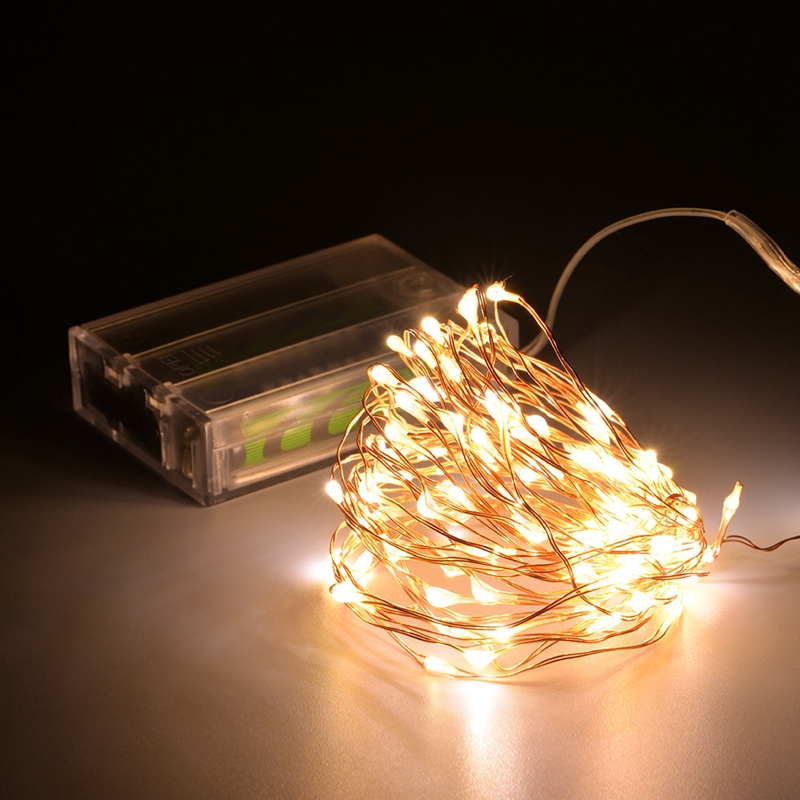 Đèn đom đóm Fairy Light chuỗi dây đồng trang trí