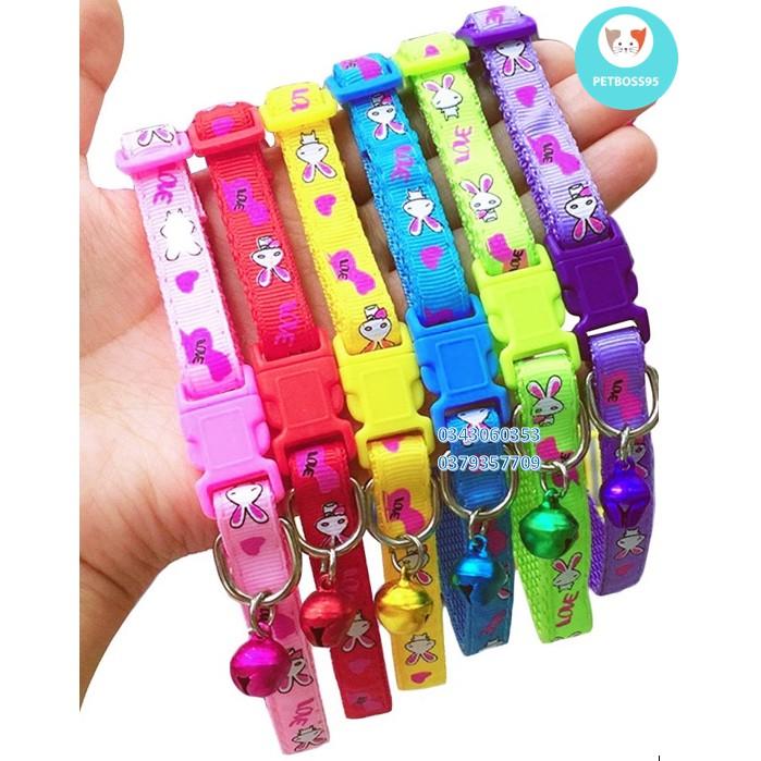 Vòng đeo cổ cho chó mèo có1 chuông