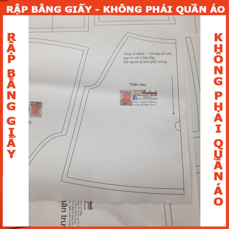 Rập giấy A0 bộ thun mã R262 (BẢN VẼ)