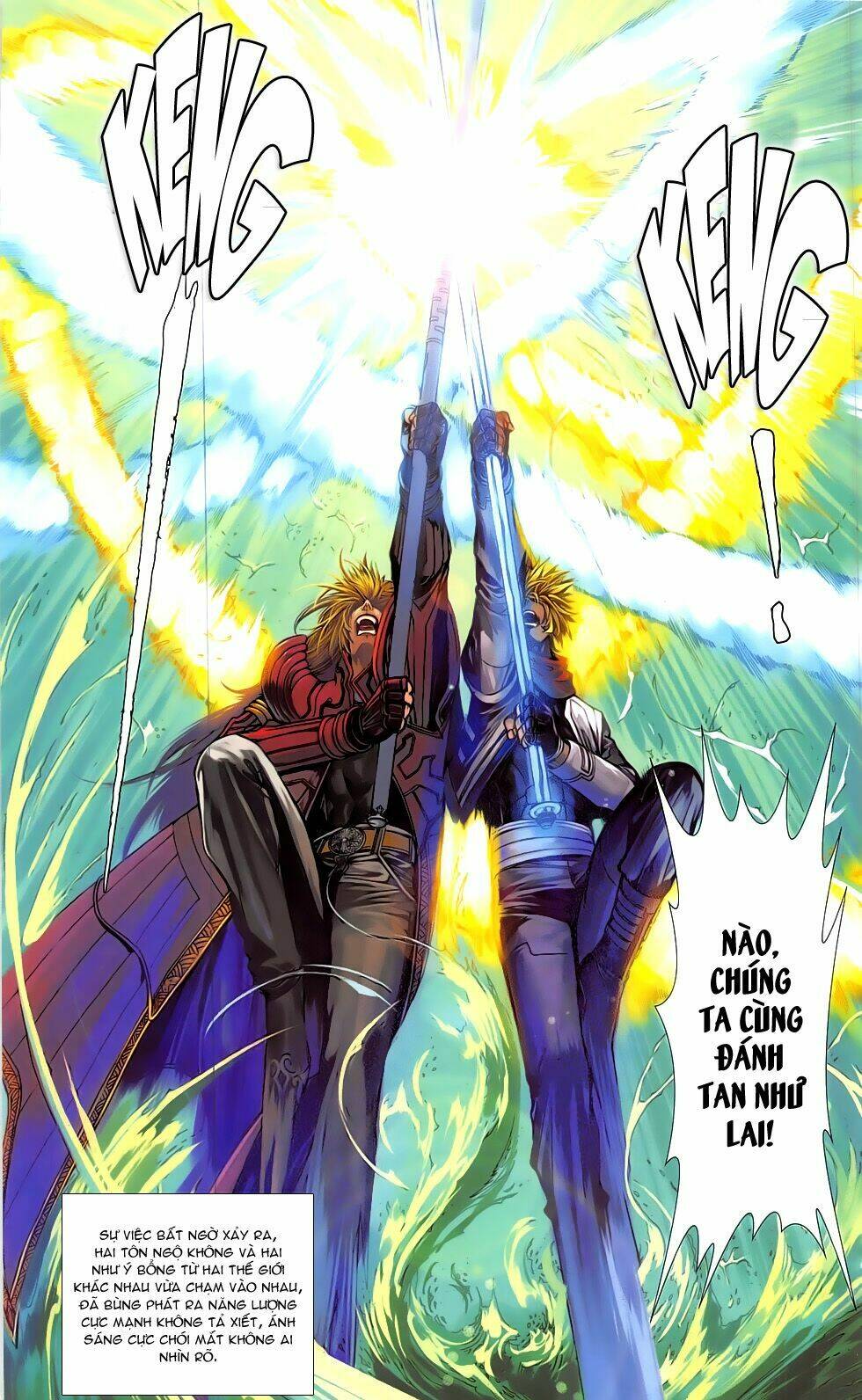 thần binh đấu giả (saint warrior) chapter 2.1 19