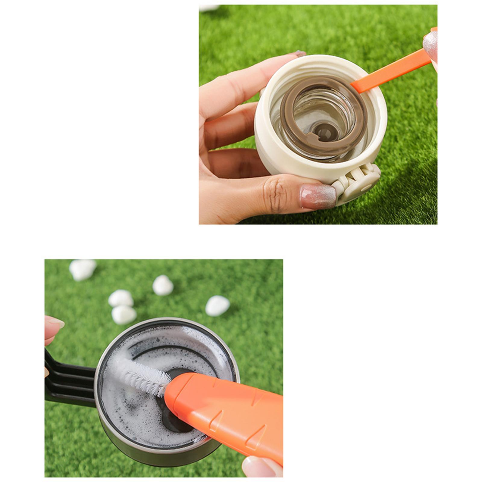 Creative Carrot Shape Cup Brush for Bottle Mouth Cover Lid