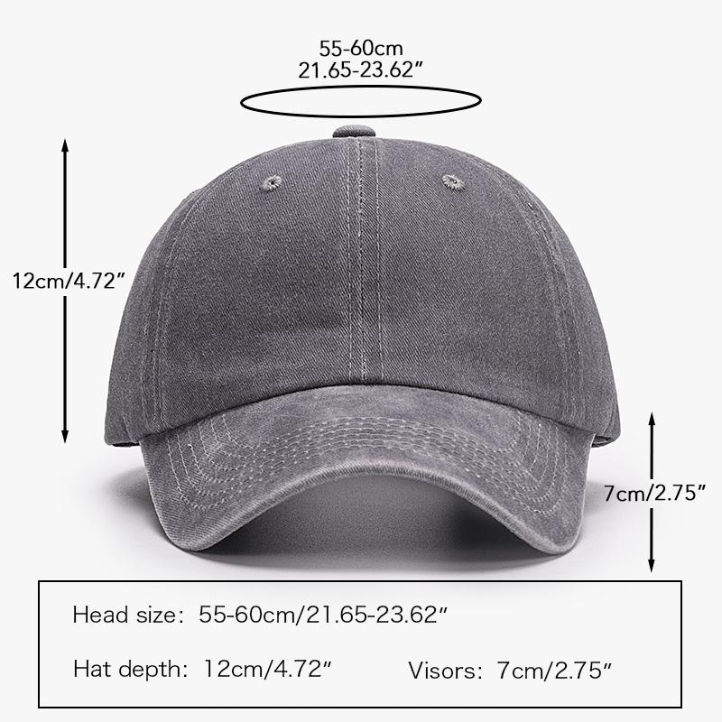 SLECKTON Retro Mũ Bóng Chày Cho Nam Và Nữ Thời Trang Đã Rửa Sạch Cotton Nón Snapback Ngoài Trời Thường Ngày Nón Chống Nắng Mềm Mại Trên Mũ Unisex Color: rose red Size: Adjustable