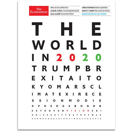 The Economist: The World In 2020, 2018