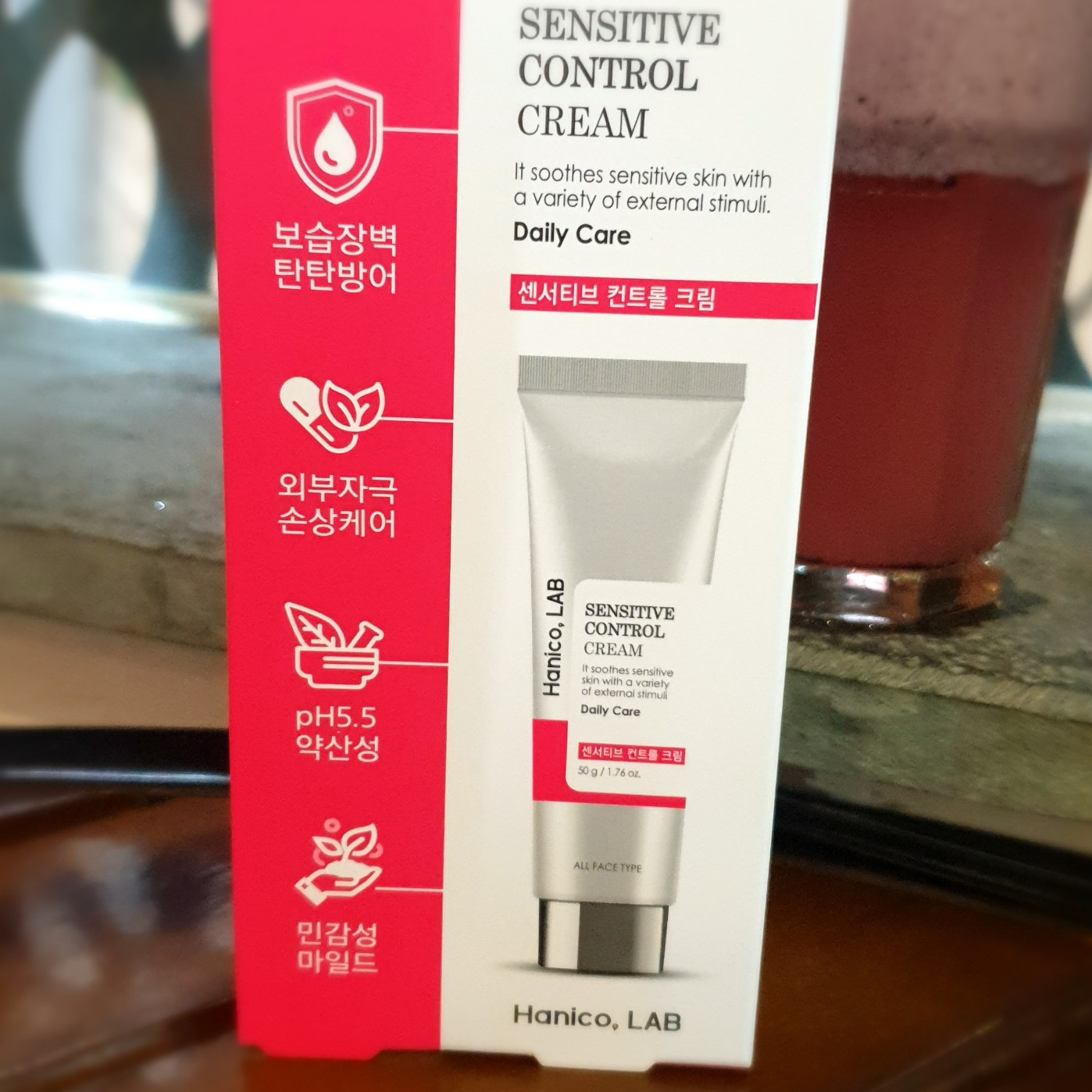 Kem Dưỡng Chuyên Sâu Dành Cho Da Nhạy Cảm Hanico, Lab/ Hanico, Lab Sensitive Control Cream (50g)