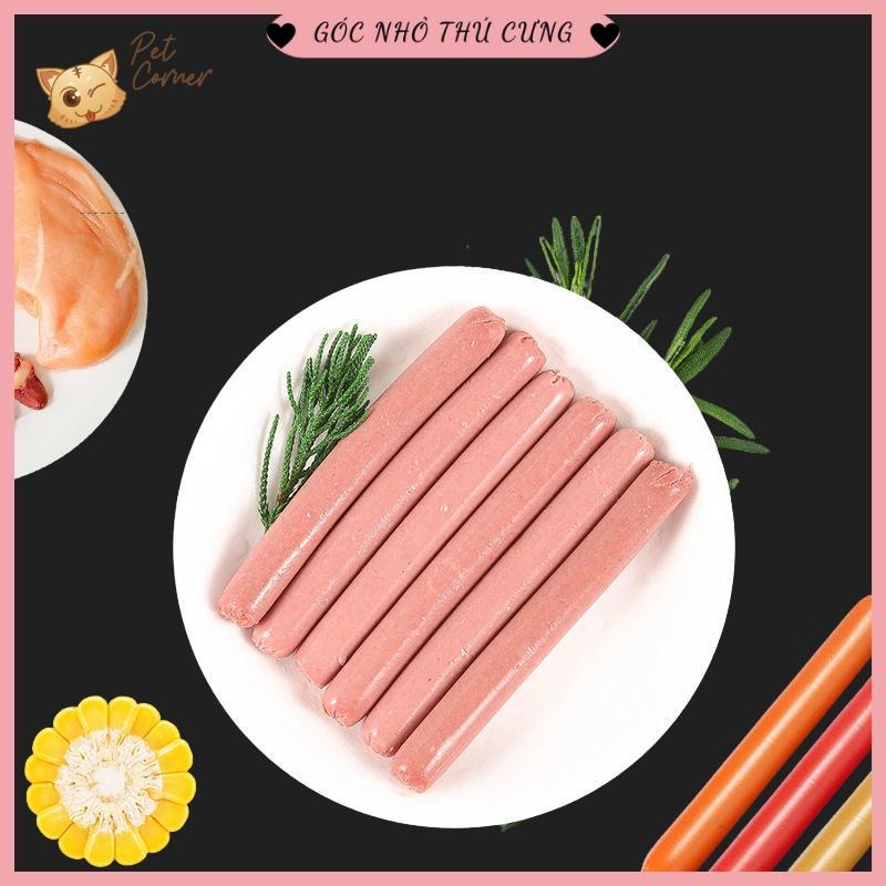 Combo 10 chiếc xúc xích cho chó mèo bổ sung dinh dưỡng (15gr/chiếc)