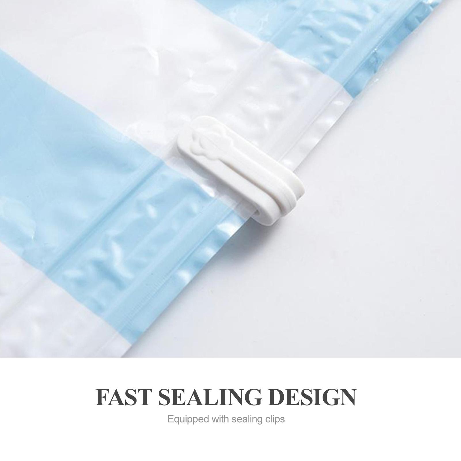 10 Túi hút chân không dày tiết kiệm không gian cho chăn quần áo có thể tái sử dụng kèm bơm tay