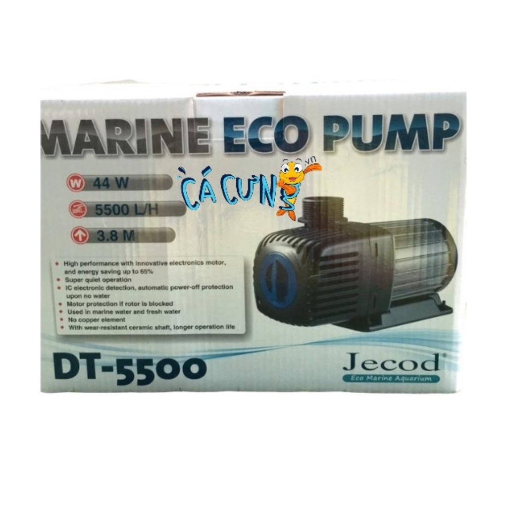 Máy bơm đẩy tiết kiệm điện, Máy bơm chìm hồ cá JECOD DT 5500