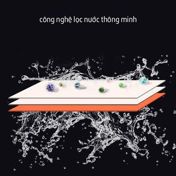 Vòi hoa sen - Vòi sen tăng áp và lọc nước công nghệ nano có dây dẫn đi kèm