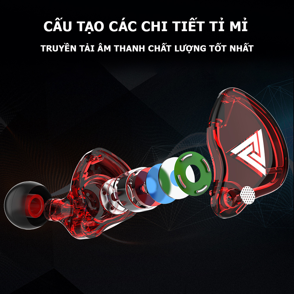 Tai Nghe Nhét Tai POERMAX AK6 Chống Ồn Hiệu Quả- Hàng Chính Hãng