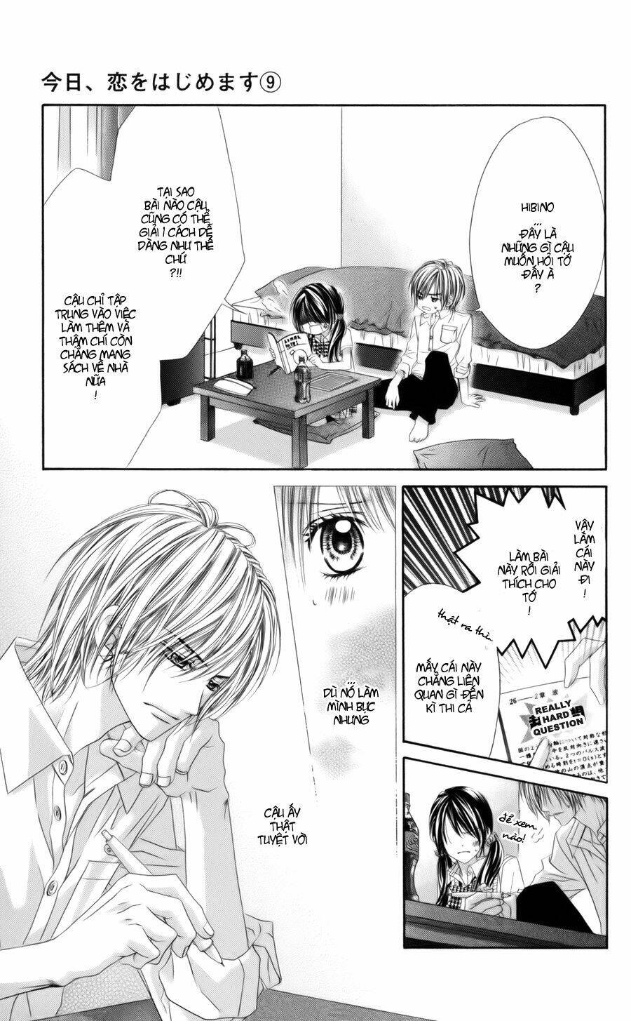 kyou, koi wo hajimemasu - mộng mơ đầu đời chapter 54 4