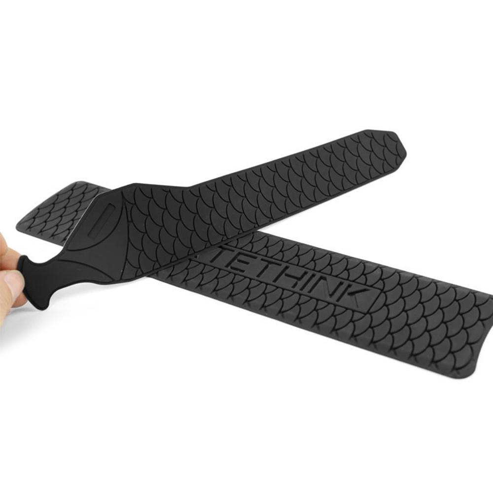 Xe đạp Chainstay Bảo vệ Khung Xe đạp Bảo vệ Chuỗi Silicone Giữ Pad Tự kết dính Bảo vệ Khung Xe đạp Bảo vệ