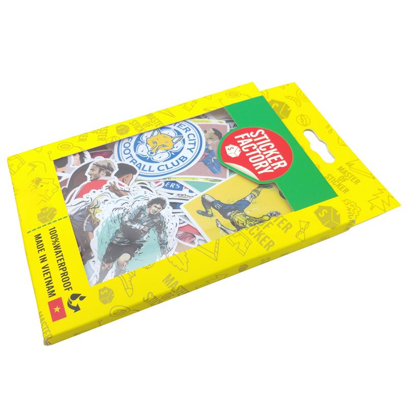 Bộ 100 Sticker Hình Dán Football Euro 24