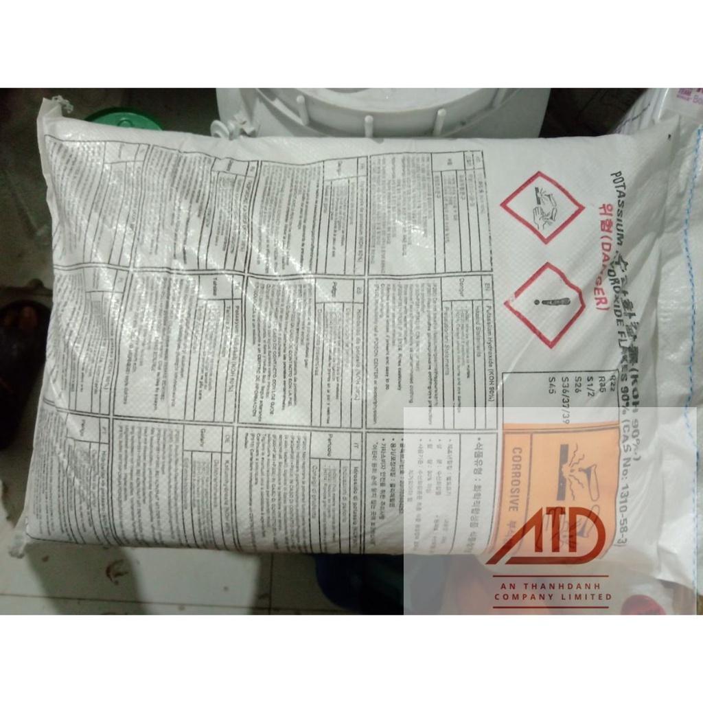 Potassium hydroxide - KOH - Kali Hydroxide 500g. Làm phân bón