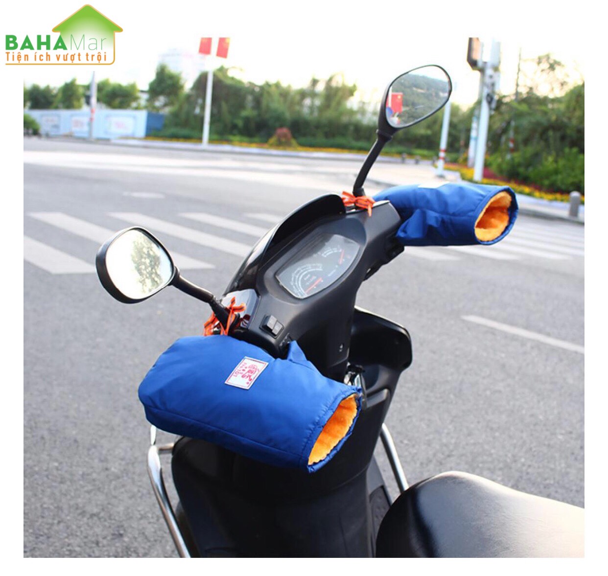GĂNG TAY XE MÁY CHỐNG GIÓ CHỐNG RÉT CHỐNG NƯỚC CÓ PHẢN QUANG ĐI ĐƯỜNG MÙA ĐÔNG BAHAMAR giữ ấm đôi tay mà không cản trở việc điều khiển xe máy ....