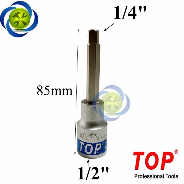 Đầu chuyển 1/2 sang 1/4 TOP HBS-4085D2 dài 85mm