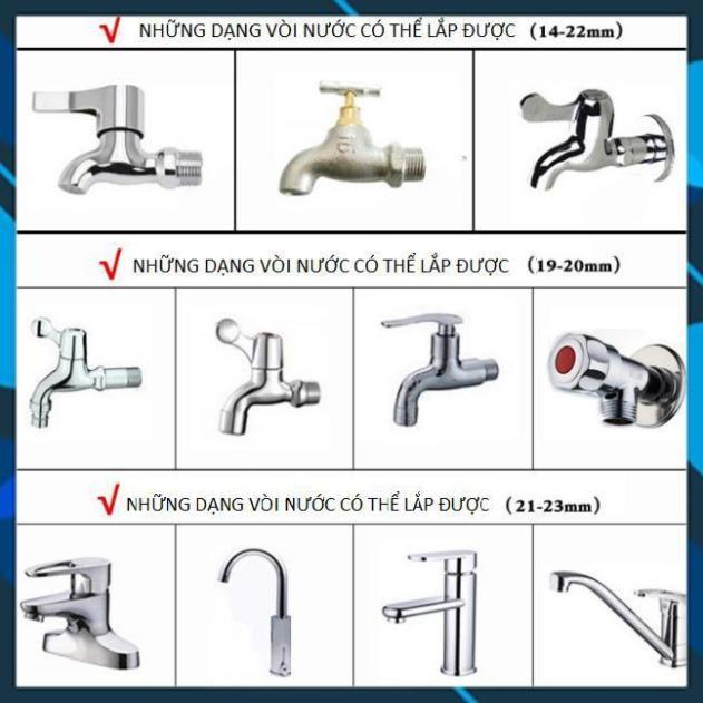 ️ Bộ dây vòi xịt nước rửa xe, tưới cây , tăng áp 3 lần, loại 7m, 10m 206701-2 đầu đồng,cút đồng+ khăn phượt