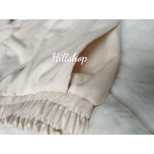 Thời trang quần nữ cạp chun baggy chất vải đũi xước nhiều mầu xưởng may giá sỉ