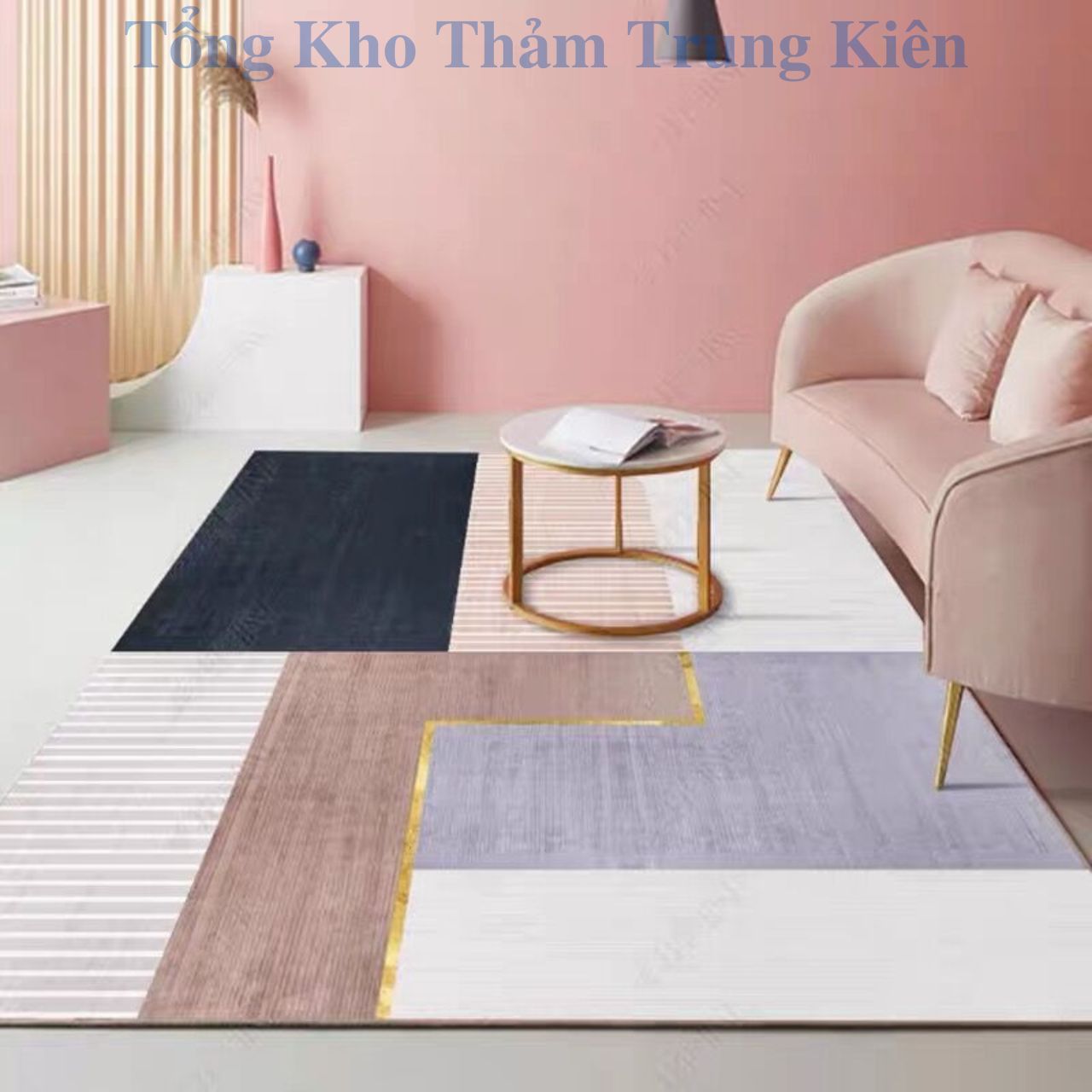 Thảm Trải Sàn Nhập Khẩu 100% (120x160cm &amp; 160x230cm) - Hàng Tổng Kho