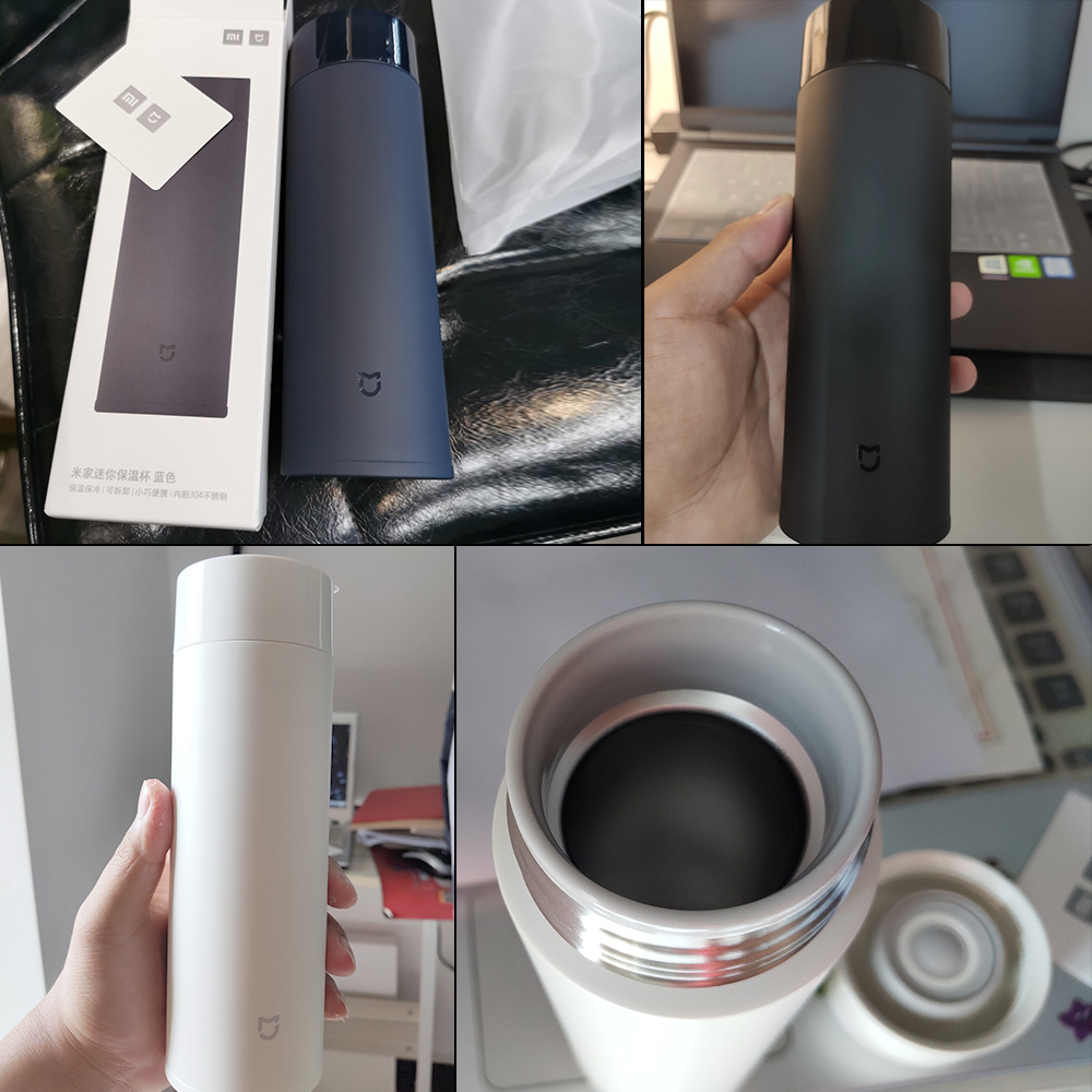 Bình Giữ Nhiệt Xiaomi Mijia Bằng Thép Không Gỉ Dùng Cho Hoạt Động Ngoài Trời (350ml)