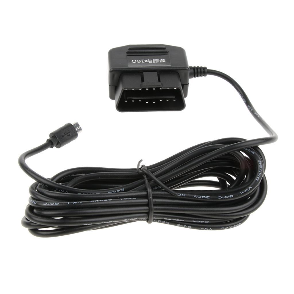 New 12V/36V to 5V/2A In Car Dash Cam Hardwire Kit with Micro USB Head Cable