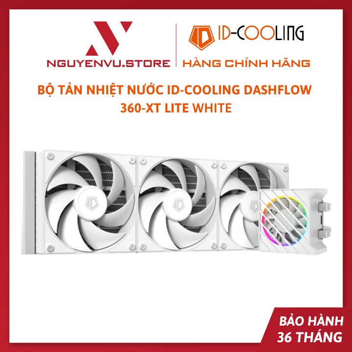 BỘ TẢN NHIỆT NƯỚC ID-COOLING DASHFLOW  360-XT LITE/ 360-XT LITE WHITE - Hàng Chính Hãng