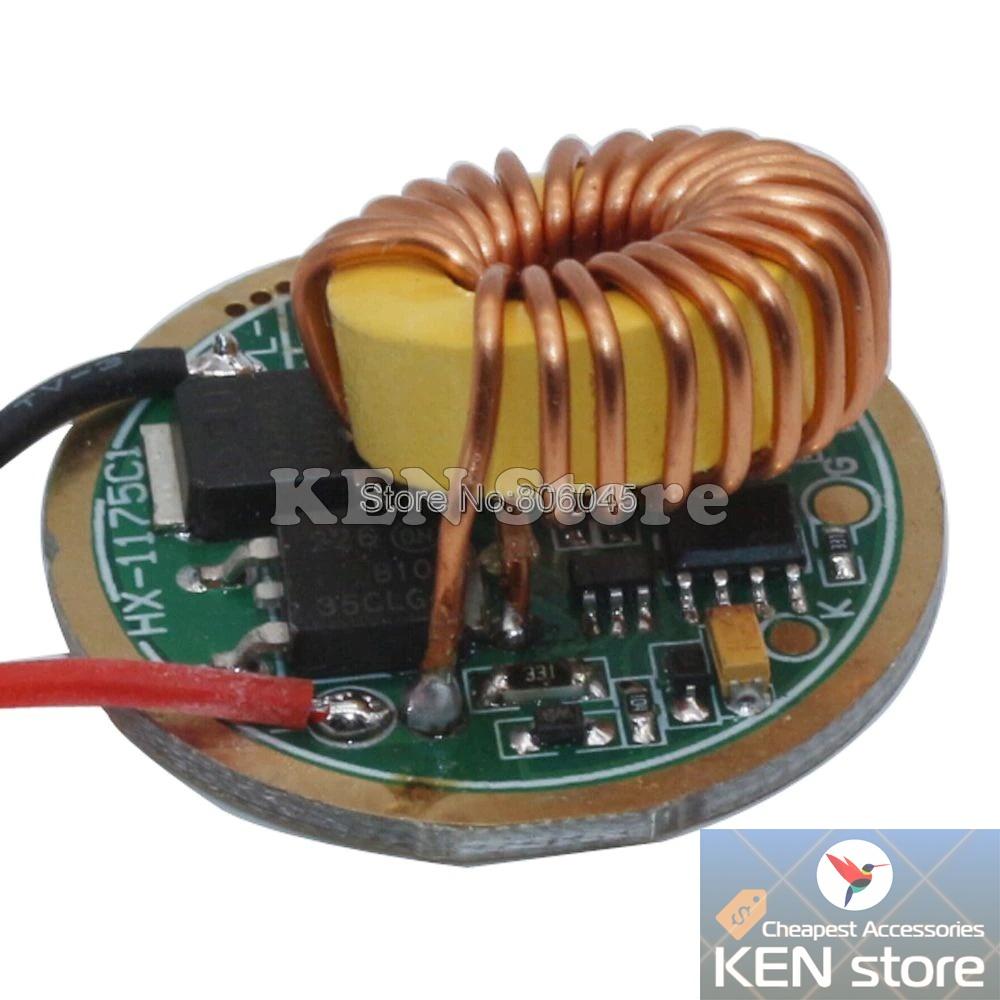Led driver, nguồn led 10W in 3V-15V , out 3.7V cho chip led XPE / Q5 / XML T6 / XML2 U2...