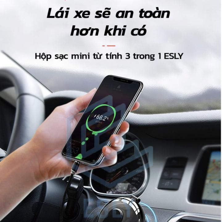 CÁP SẠC MINI TỪ TÍNH 3 TRONG 1 - Home and Garden