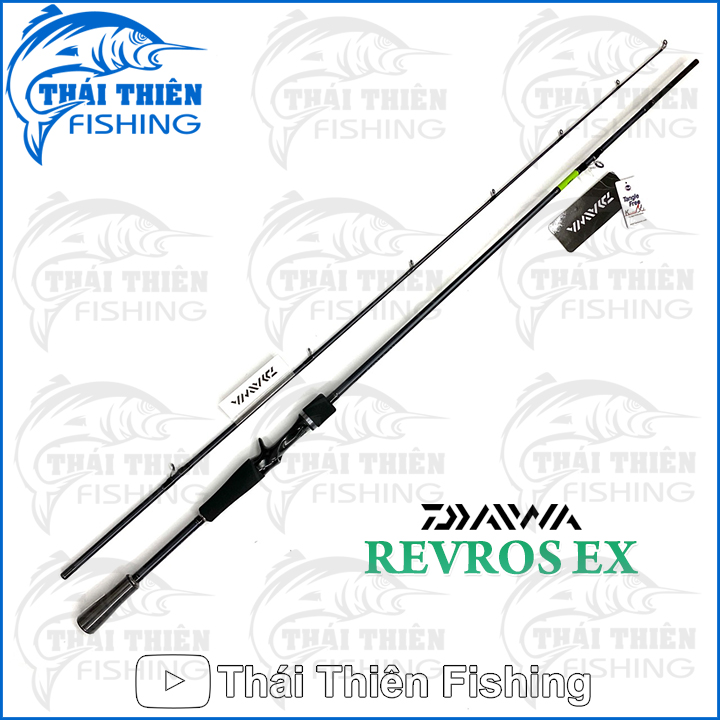 Cần câu Lure Máy Ngang Daiwa Revros Ex 632MHB