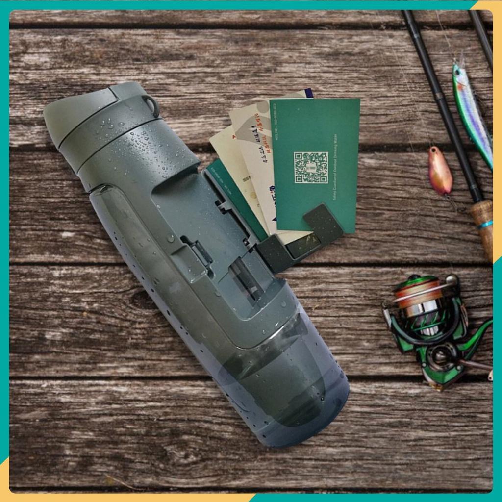 Bình nước thể thao 750ml có khay đựng thẻ MountCard  ️ FREESHIP ️