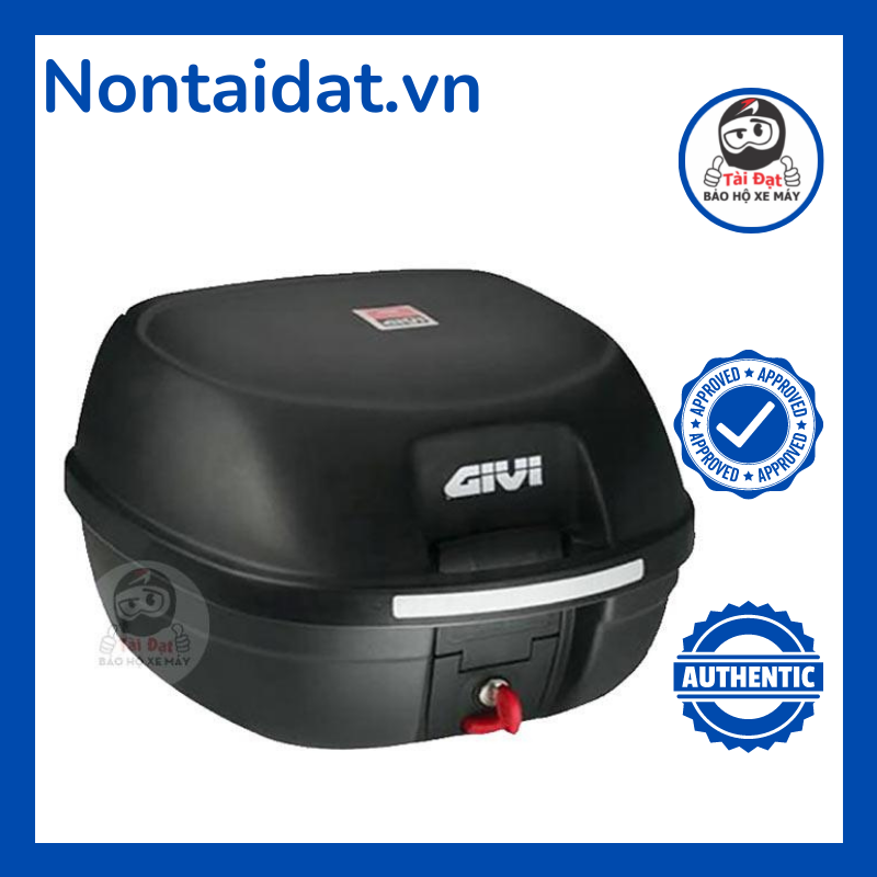 Thùng gắng motor xe máy GIVI E26N nhỏ gọn - Monolock 26L Top Case