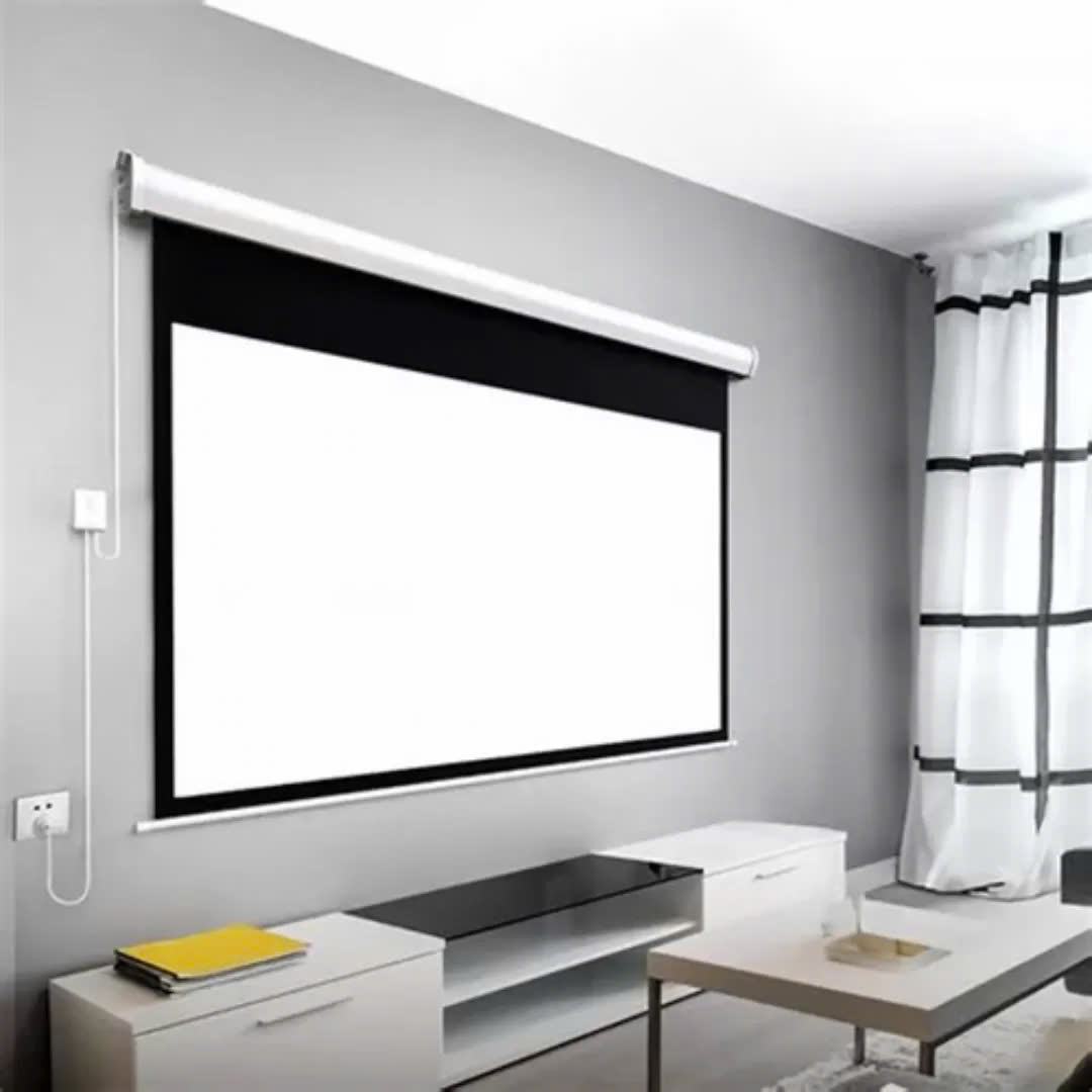 Màn chiếu điện Apollo/ Prima Tỷ lệ 16:9 chuyên phim và giải trí- Đủ kích thước từ 92 inch, 100 inch, 120 inch và 150 inch- Remote điều khiển từ xa - Hàng nhập khẩu