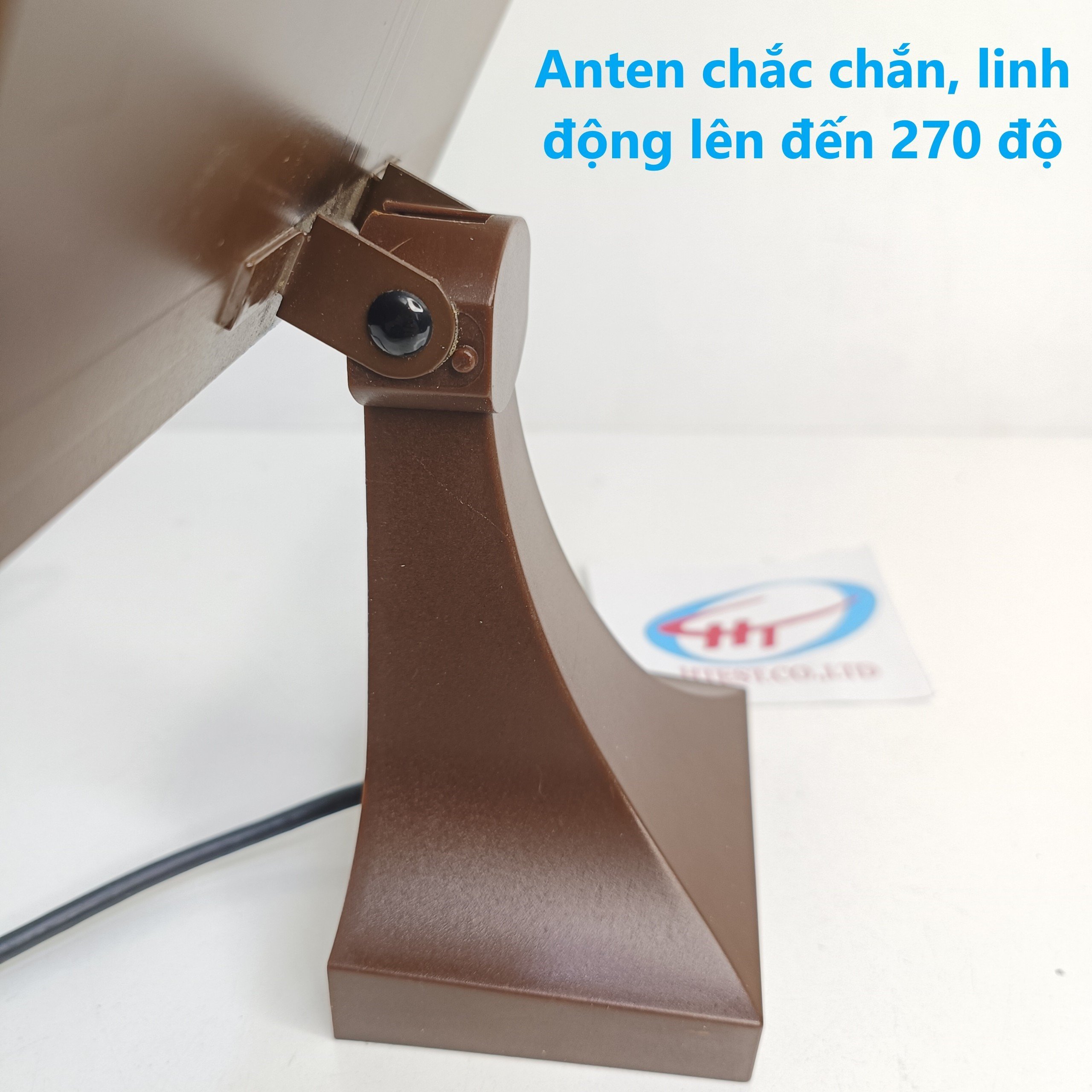 Anten bàn trong nhà AVG dùng cho nhà chung cư cao tầng và nhà gần trạm phát sóng DVB T2, Hàng Chính Hãng. có dây cấp nguồn 5V